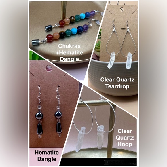 Handmade Jewelry - 4 pack of earrings!